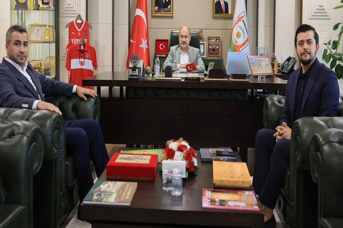 Şanlıurfaspor Yönetiminden Büyükşehir Belediye Başkanı Gülpınar’a Teşekkür Ziyareti